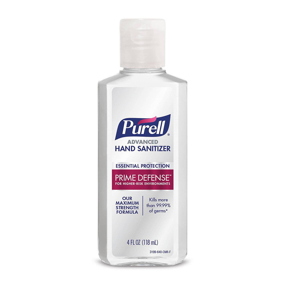 Purell Prime Defense Advanced Hand Sanitizer, Essential Protection, 4 Oz